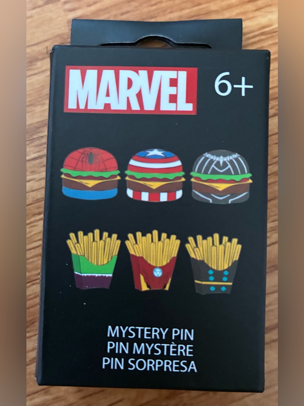 New Loungefly Marvel Fast Food Blind Box Enamel Pin Hot Topic Exclusive